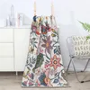 Towel 60x180CM Soft Color Enlarged Female Cotton Home Bathroom Bath Four-Layer Jacquard Beach Gauze Sofa Gifts