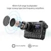 MLOVE BV800 SuperPortable Bluetooth Speaker with FM Radio LCD Screen Display Antenna AUX Input USB Disk TF Card MP3 Player 231228