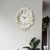 Horloges murales résine ange horloge à piles montage moderne décoratif silencieux