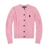 Designer Womens Ralph Sweaters V-Neck Pullover Sweater Laurens Slim Sticking Kläder stickade topp högkvalitativ och korrekt logotyp F2NR#