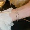 Link Armbänder winzige helle verstellbare süße süß für Mädchen schöne Herz -Bowknot -geformte Muster Design Daily Wear Women Accessoires