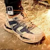 Werksneakers Stalen Neus Schoenen Heren Veiligheid Punctiebestendige Laarzen Onverwoestbaar Schoeisel Beveiliging Lichtgewicht 231225