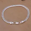 Männer 5 mm 20 cm 925 Sterling Silberketten Armbänder H199271J