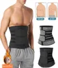 Men Workout Waist Trainer Tummy Slimming Sheath Sauna Body Shaper Trimmer Belt Abs Abdomen Shapewear Weight Loss Corset Fitness5862405