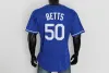 Mookie Betts Baseball Jersey 17 Shohei Ohtani Kike Hernandez James Outman Freddie Freeman Gavin Lux Clayton Kershaw Walker Buehler Max Muncy Will Smith Chris Taylor