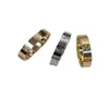 18K 36mm Love Ring V Gold Material kommer aldrig att blekna smal ring utan diamanter Lyxvarumärke officiella reproduktioner med Counter 4513408