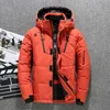 Parkas pour hommes de parkas d'hiver parkas hommes bas veste mâle de canard blanc bas veste à capuche extérieure épaisse chauffée de neige rembourrée surdimensionnée 231010