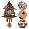 Wall Clocks Home Living Room Bedroom Cuckoo Clock Time Alarm Automatic Pendulum Decoration (cm009)