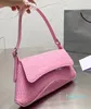 2024 new fashion Girls shoulder bag Designer Baguette bags Lady classic Totes Silver Stone pattern five colors