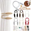 Curtain Tieback Modern Simple Style Clip Per Tende Drape Ties Backs Weave Rope Holdbacks For Window Holder