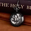 Relógios de bolso Roman Numeral vintage Full Metal Alchemist Cosplay Assista Chain de Colar Pingente de alta qualidade