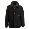 Designer Men's Down Parkas Parumpers Jacket Goose Coat Brand Real Parumpers Man Big Wolf Fur Canadian Wyndham Overcoat Goxd