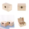 Aufbewahrungsboxen Bins Holz Aufbewahrungsbox 6 Slots Carry Organizer Ätherisches Öl Flaschen Aromatherapie Container Fall Großhandel Lx4731 Dro Dholu