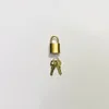 Original 24K Gold lock key Retro Pure copper luggage Travel bag lock key trunk Locks for men women