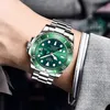 LIGE Top Brand Luxury Fashion Orologio da sub da uomo 30ATM Orologio da polso impermeabile con data Orologi sportivi Orologio da polso da uomo al quarzo Relogio Masculino 231228