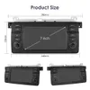 4G-LTE Carplay Android 12 Autoradio Car Multimedia Player Stereo for 3 Series E46 M3 318/320/325/330/335 1998-2005 GPS Navi