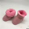 Bottes liquidation bébé pour garçons et filles chaussures d'hiver mes premiers marcheurs couleur unie nourrissons livraison directe enfants maternité Otuiz