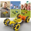 4WD RC Car Toy 2.4G Radio Remote Control car RC Watch Gesture Sensor Rotation Twist Stunt Drift Vehicle Toy for CHildren Kids 231227