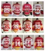 Vintage CCM Atlanta Hockey Jersey Flames 1 JIM CRAIG 3 PAT QUINN 9 JEAN PRONOVOST 12 TOM LYSIAK 16 GUY CHOUINARD 25 WILLI PLETT 27 ERIC VAIL