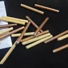 Nouveau tuyau à main en forme de Cigarette en bois, 100 pièces par Lot, Tube de tabac à priser de 78mm 55mm de longueur, plate-forme Dab One Hitter Bat