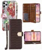 Luxurys Floral Letter Follio Wallet Celosuli Case per iPhone 14 Plus 14Pro 13 13Pro 12 Pro Max 12Pro 11 11Pro XS XS XSMAX Leather4107049