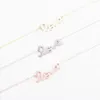 Modevormen van letters Goudkleurige LIEFDE ketting Hanger Ketting voor vrouwen cadeau Whole248O