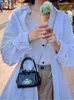 Sac de créateur Viviane Westwoods Viviennewestwood Empress Dowager Xis Sac à main avec chaîne Saturn Mini sac à bandoulière Médiéval Vintage Motif Crocodile Laque Cuir