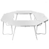 Camp Furniture Camping Foldable Splicing Combination Multifunctional Round Table Outdoor Aluminium Barbecue Campfire