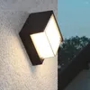 Duvar lambası LED su geçirmez açık kapalı armatürler villa veranda koridoru modern hafif teras bahçe kapısı