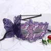 Princesa Borboleta Masquerade Flor Lace Party Máscaras Cosplay Halloween Festivo Trajes Venezianos Carnaval Dança Boate Casamento Fantasia Bola Natal Executar