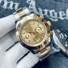 Designermenschen Uhr mit Diamonds Automatische Maschinenkeramik -Uhr 40mm 904L Edelstahl Schiebende Schnalle Watch Luminous Watch Montre de Luxe Daytonas