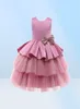 Newborn Baby Girl 1 Year 1st Birthday Party Dress Infant Girls Dresses Ball Gown Princess Tutu Dress Sequin Bow Baby Girl Vestid G8819906