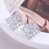 Boucles d'oreilles étalon la mode géométrique européenne et américaine élégante tendance douce dames