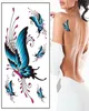 2019 Temporary Tattoo Sticker Waterproo NEW Women039s 3D f Body Art Decals Sticker Fake tatoo Art Taty Butterfly Tattoo7666555