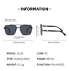 Sonnenbrille für Herren, Designer-Brille, Mode, 23124, Outdoor, zeitloser klassischer Stil, Retro-Unisex-Brille, Sport, Fahren, mehrere Stiltöne