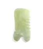Natural Jade Stone Guasha Gua Sha Massage Hand Back Ben Body Arm Board Comb Forme Healthy Beauty Relaxation Cure Massager TOOL268A7024182