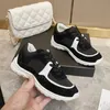 Designer Luxury Sneakers Calfskin Reflective Casual Running Shoes Women Classic platform Travel shoes cowhide fashion Letters leather lace-up Trainers