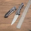 Top Quality BM1401 Folding Knife D2 Satin Blade G10 Handle Mini Rukus EDC Pocket Folder Knives Outdoor Camping Hiking Survival Gear