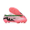 Chaussures de football hommes FG chaussures haut/bas botte de football professionnel herbe extérieure antidérapante respirante multicolore baskets d'entraînement taille 39-45