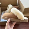 Pantofole Tasman Ug Mini Australia Stiefel Tazz ug Ultra 51250 Boot Platform Bottes Short Brown Fur Chesut lis stivali Donna Snow Pink Shearling