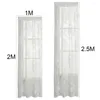 Cortina Nordic Luxury Bordery Tulle Valances Curtains for Living Room Elegant Shape Sheer Volie Romantic Galze Balcony