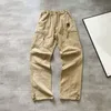 Carhart Designer Pantaloni da uomo Street Loose Jogger Donna Straight Work Vintage Tattico Tasca grande Tuta Pantaloni Cargo Harajuku Hip Hop Stampa jeans Carharttlys