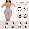 Women's Shapers Colombianas Fajas Powernet Girdle Verox Three Hooks At Front Bra In Lycralong Thigh Slimming Woman Reducing Girdles