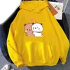 Sweats à capuche pour hommes Kawaii Cartoon Bubu Dudu imprimé hommes femme Streetwear sweat à capuche pulls Harajuku unisexe survêtements vêtements