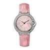 Lady Luxury Watches Designer Watch for Woman Smart Diamond Watch 33mm Automatisk mekanisk rörelse Lysande safir Vattentät Watch Set Valentine's Gift