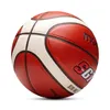 Molten Taille 5 6 7 Basketball Youth Women Man Match Match Training Standard Basketball Pu Soft Touch Balls Gradages gratuits 231227