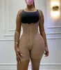 Women039s Korsett Bodyshaper Hochkompressionsbekleidung Bauchkontrolle Doppelbodysuit Tailer Trainer Open Bust Shapewear Fajas 224255595