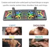 9 in 1 System Body Building Fitness Pushup Bars Stands Pair Push Up Board Body Training ABS Work out Sport Trainer3151724