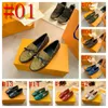 34 Style Shoes Designer Womens Dress Shoes Spring Autumn Sheepes Sheep Metal Buckle Fashion Egg Egg Roll Boat Shoe Layty Lazy Dance Laiders حجم كبير 34-42