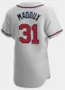 2023 Custom 13 Ronald Acuna Jr. Jersey 27 Austin Riley 28 Matt Olson 1 Ozzie Albies 11 Orlando Arcia 23 Michael Harris II 20 Marcell Ozuna 8 Eddie Rosario Baseball Jerseys